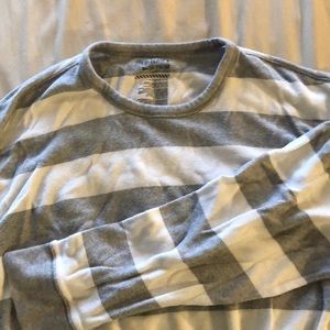 Old Navy striped thermal tee